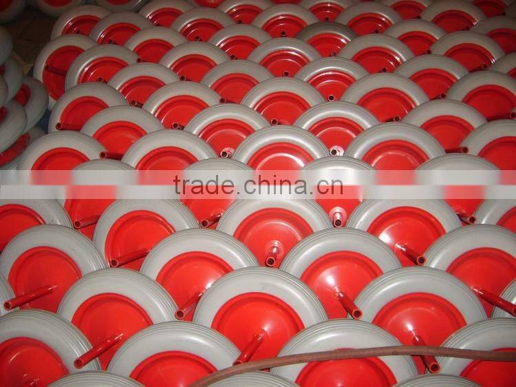 3.00-8 pu wheel FOR tool cart,wheelbarrow