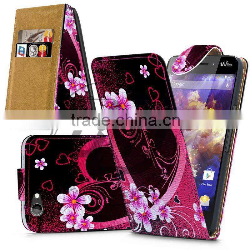For Wiko Highway Sings High Quality Print Flip PU Leather Case Cover Moible Phone Case