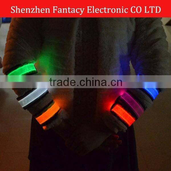 led slap ,led slap armband,led slap wristband