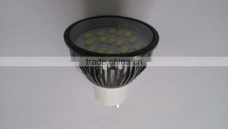 gu10 led spotlight 6w 500lm 15smd 5730smd led spotlighting
