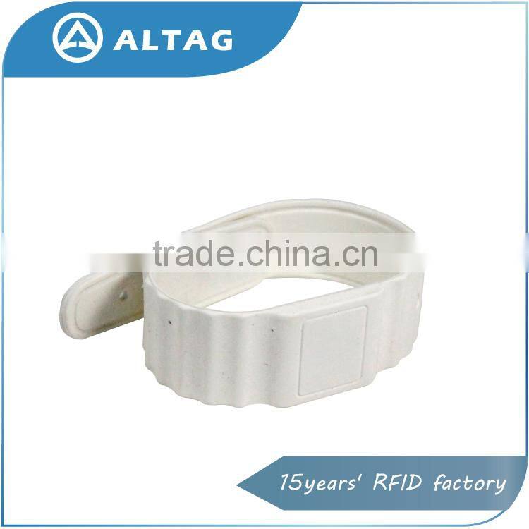 silicone 13.56mhz waterproof rfid wristband