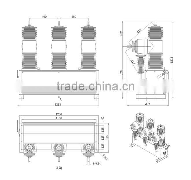 33kv vacuum circuit breaker