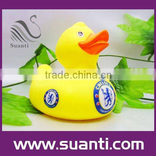 New item mini yellow plastic duck for child