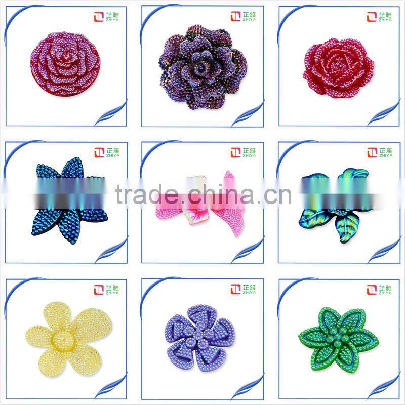 wholesale price of Flat back cute resin bows