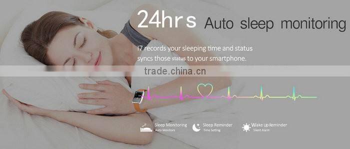 iwown I7 Smart Wristband Bluetooth 4.0 Smart bracelet Intelligent Sports Watch Step Sleep Track Caller ID display