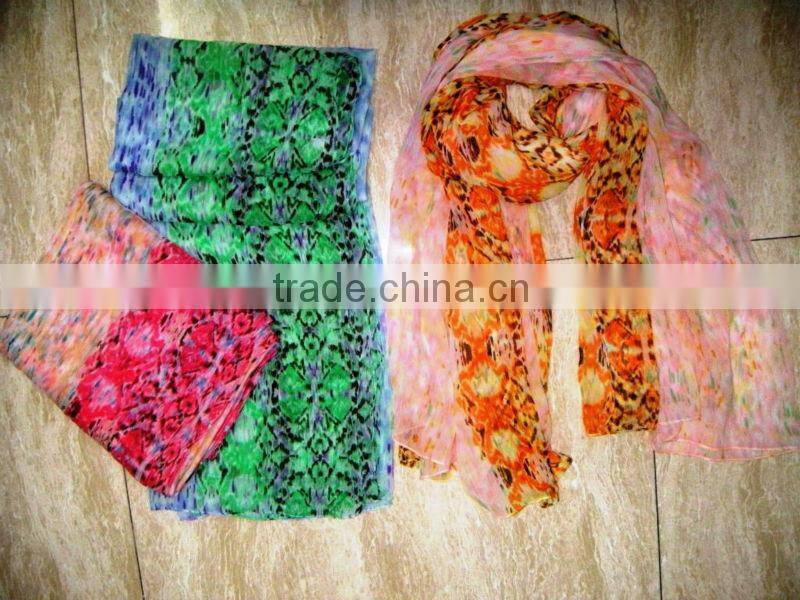 Chiffon new print scarves/scarf