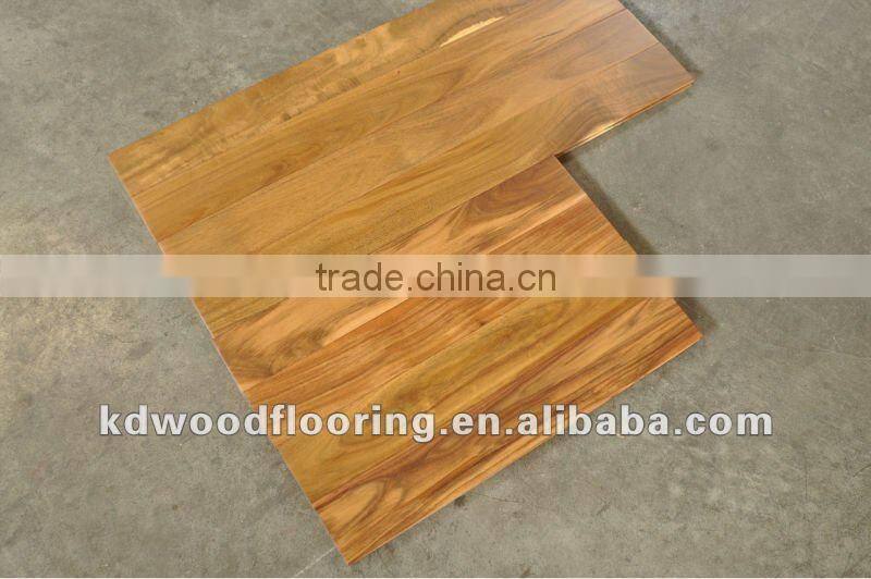 Multi layer engineered pre finished Acacia wood flooring