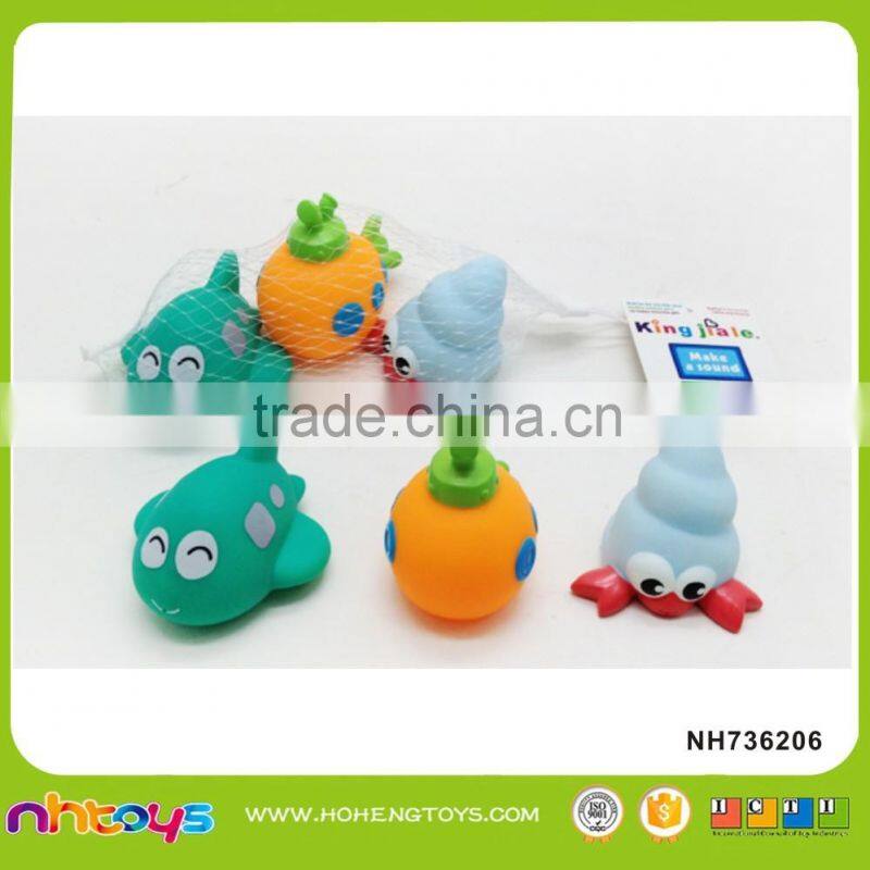 Plastic baby bath toys bathroom gift set
