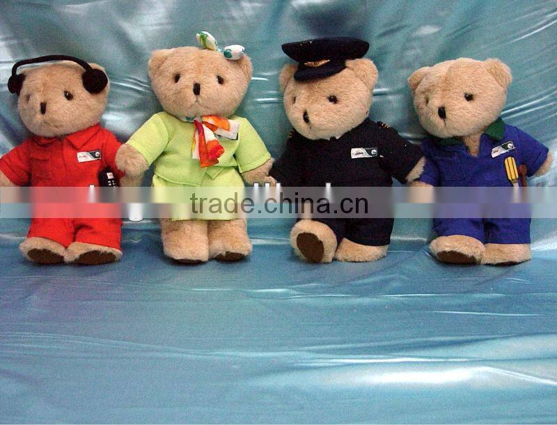 Plush Bear with Uniform