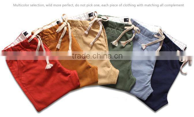 New style wholesale elastic waist cheap shorts for men