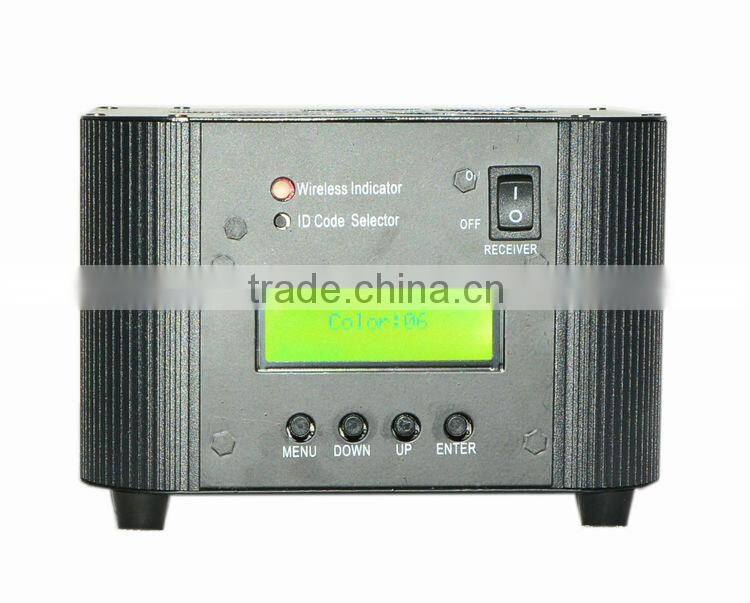 6*15W 5 in 1 RGBWA wireless battery powered flicker-free led lights