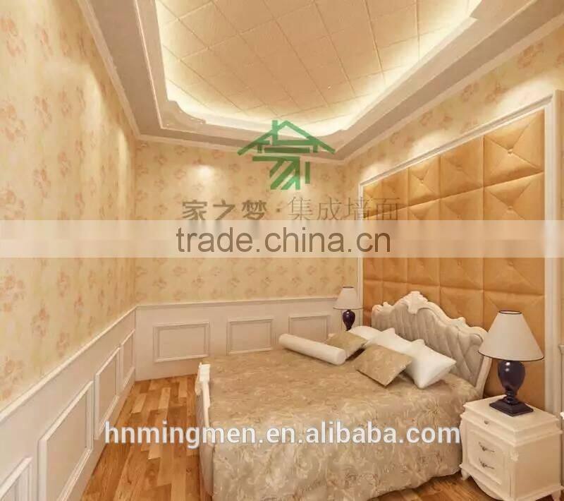 3d wall panel leather