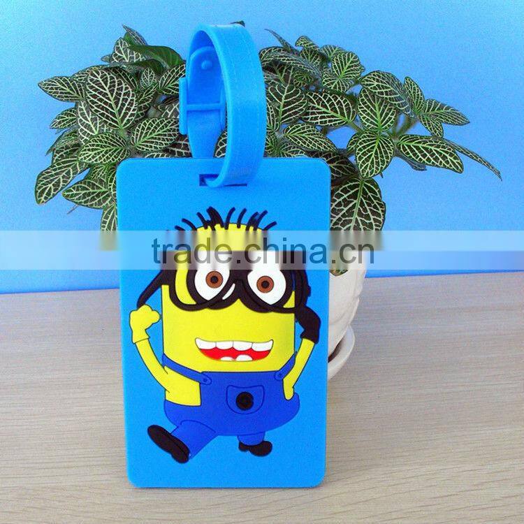 Soft PVC Luggage Tag/ Rubber Luggage Tag/ Plastic Travel Tag