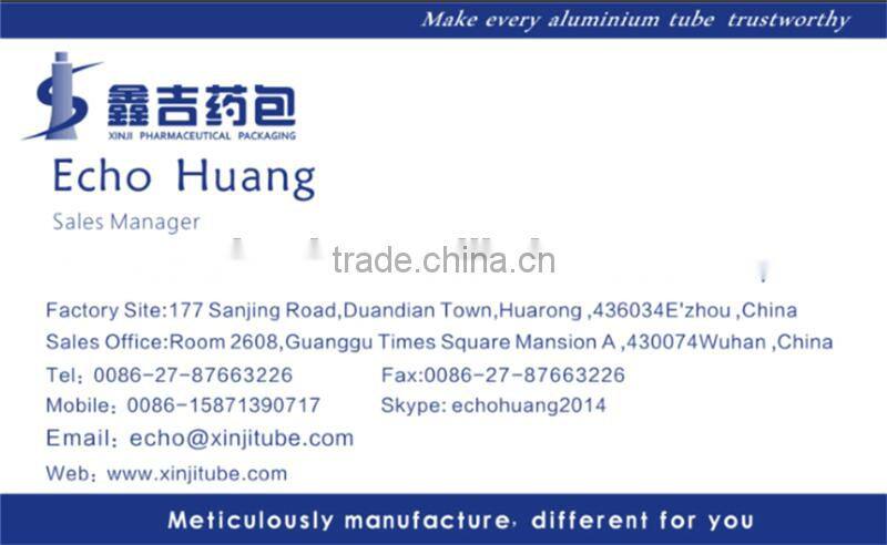 Cream tube, Ointment tube, Hand Cream, Face Cream, Cosmetic collapsible aluminum tube, CFDA/ ISO