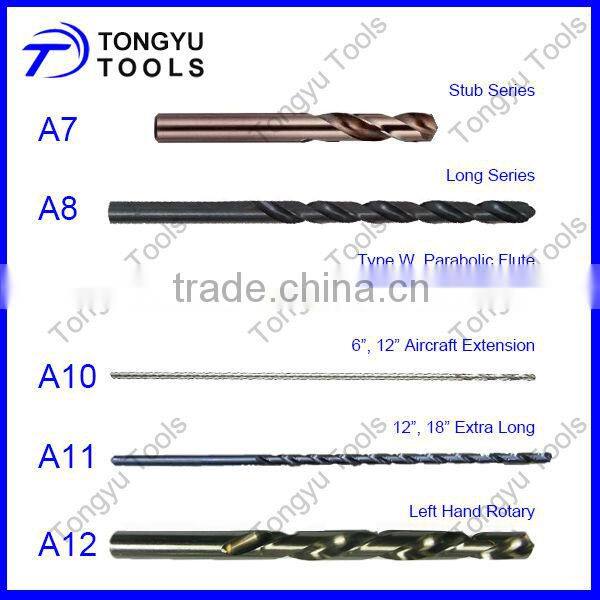 DIN341 Morse Taper Shank Twist Drill Bits