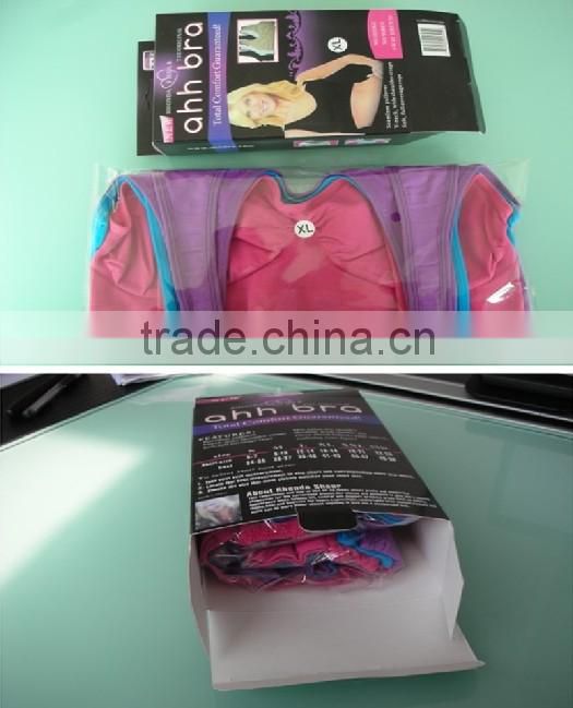 Ahh Bra,The original comfortable functional fashion Bra(Black)