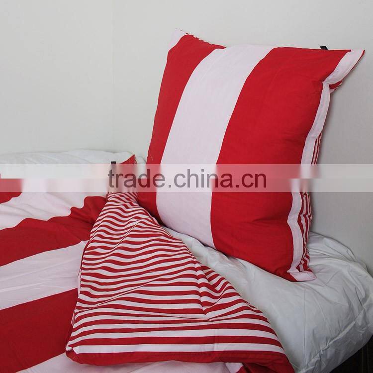 100% Polyester Microfiber Printing bedding set/ single duvet cover and pillow case