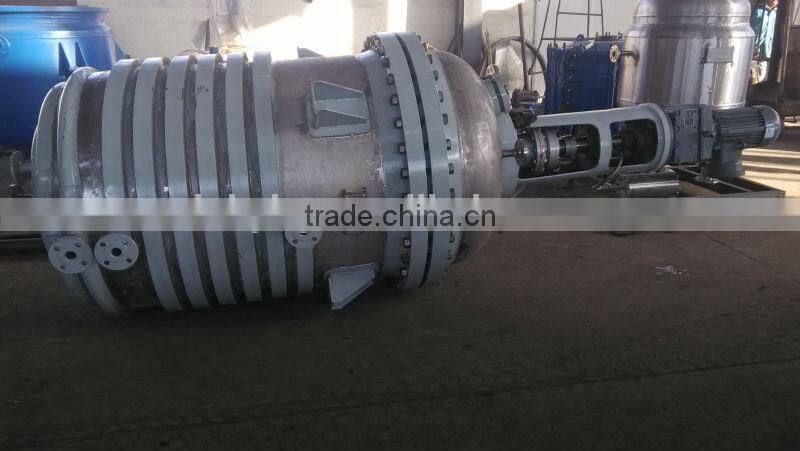 Stainless steel jacketed Reactor complete with Condenser unit