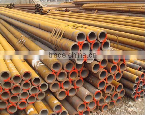 Export to Nigiria small size hot rolled low carbon steel seamless pipe tube 1" SCH40 5.8M