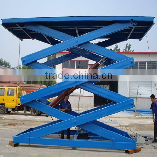 2m stationary hydraulic machine lift