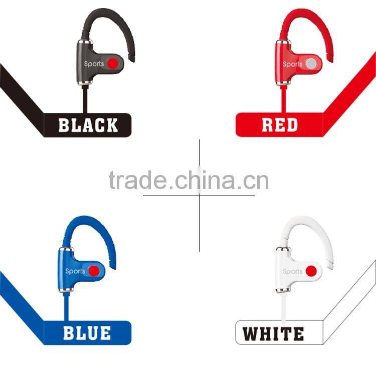 Ear-hook competitive good quality earphones Cable Wired headphone mobile WP headsets with mic