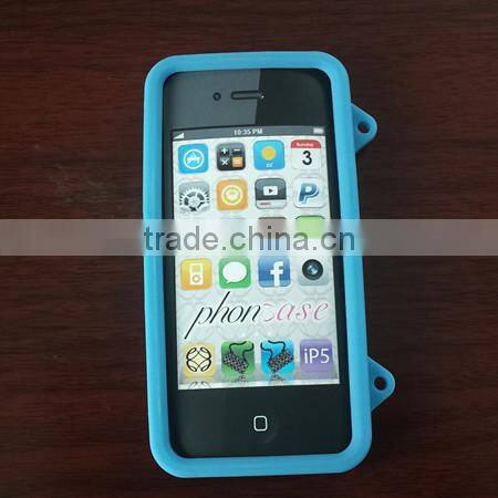 colorful silicone mobile phone case for iphone 5