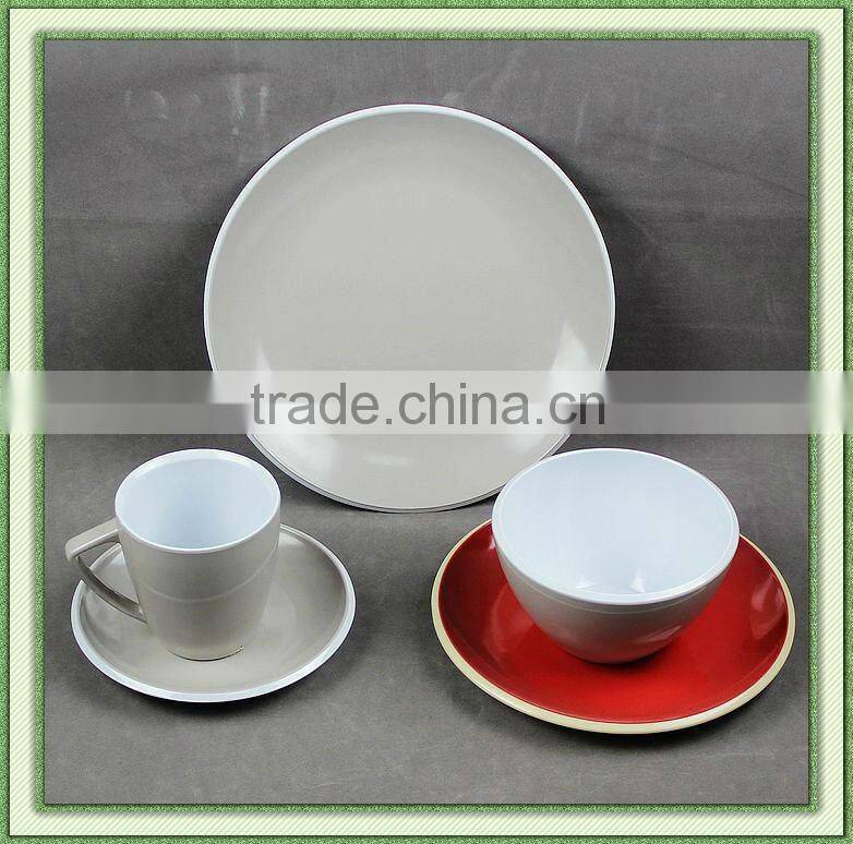 restaurant design melamine dinner set