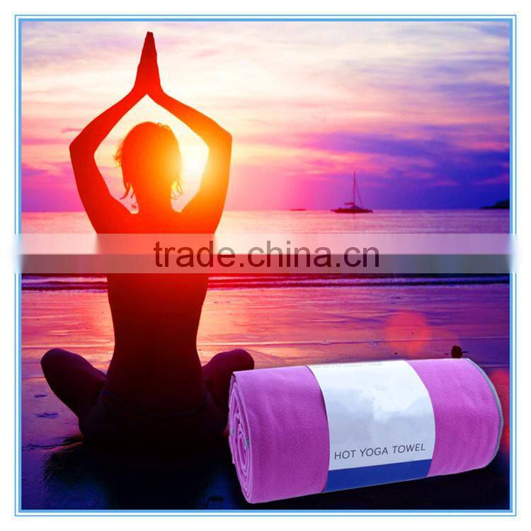Hot sale microfiber suede yoga towel