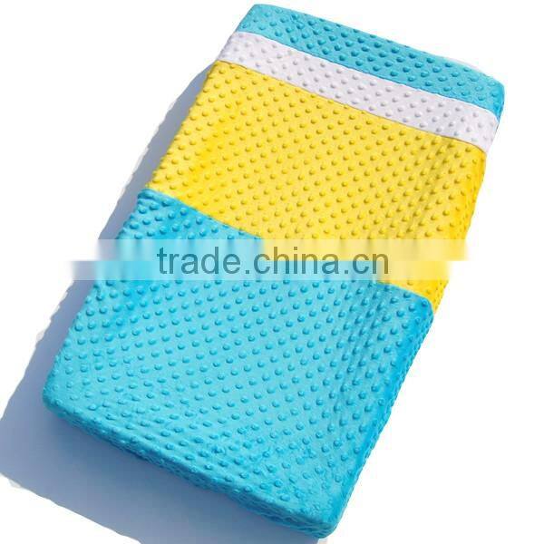 New Sale Polyester Custom Size Personalized Soft Minky Baby Change Mat Cover
