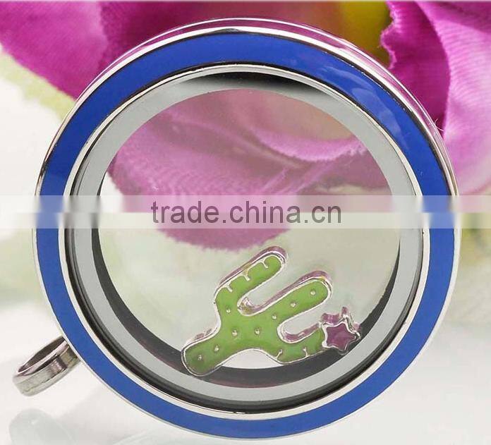 Fashion Necklaces Screw Floating Locket