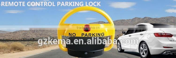 Collision Avoidance waterproof Solar remote control car parking lock
