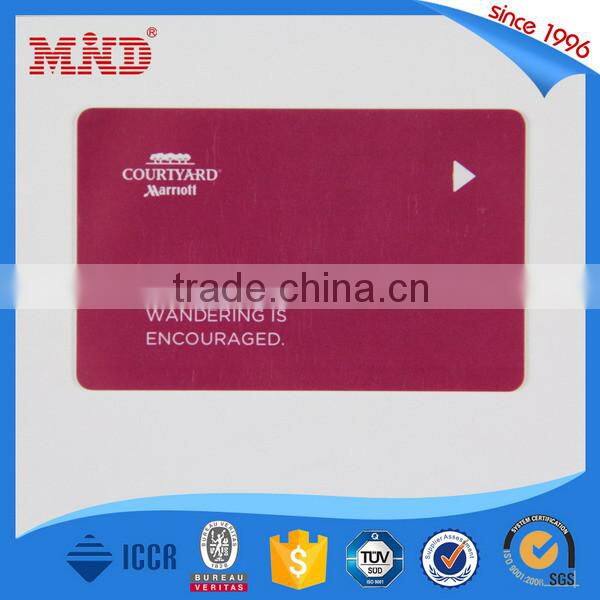 MDH239 Lo-co pvc hotel key magnetic card