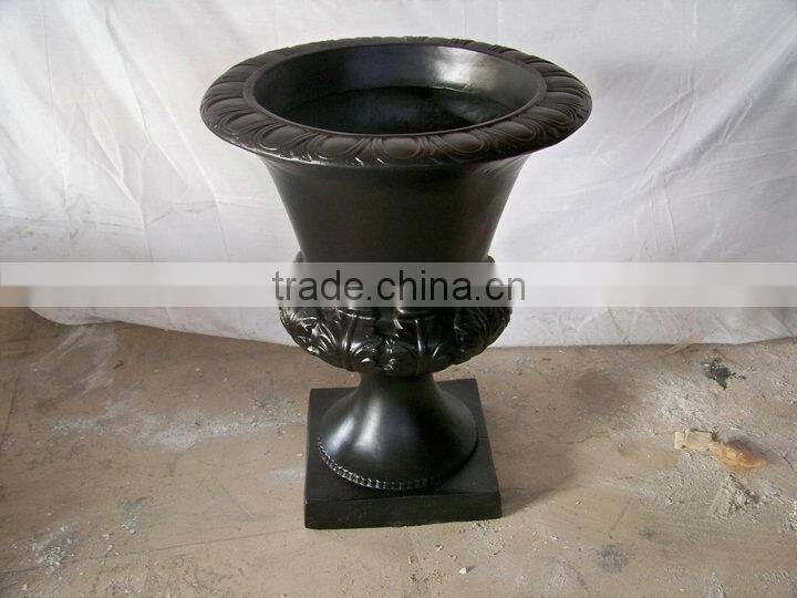 classic fiberglass vase in antique color very good vase urn for your garden