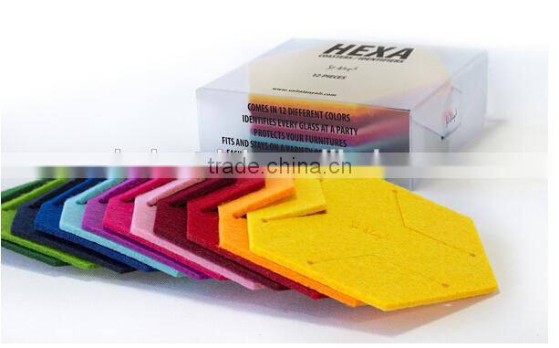 Antiskid Silicone rubber coasters,Silicone Wine Glass coaster