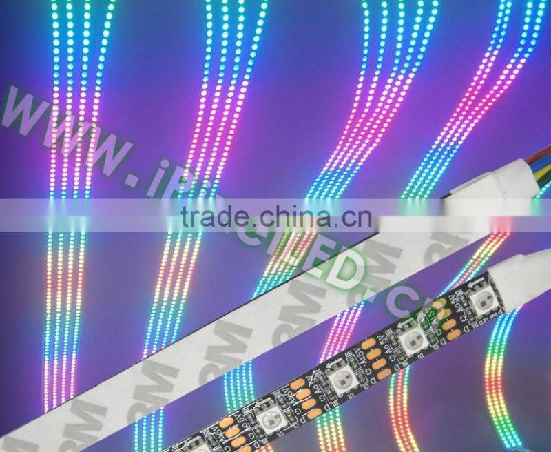 DMX 60 leds/m led strip ws2822s (ws2821A ic) ip65 5v