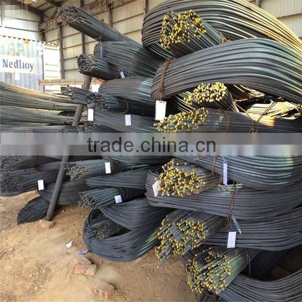 U shaped folded bundles deformed rebar