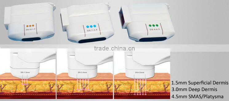 Hot sale neck treatments for sagging skin hifu system machine for anti aging anti wrinkle