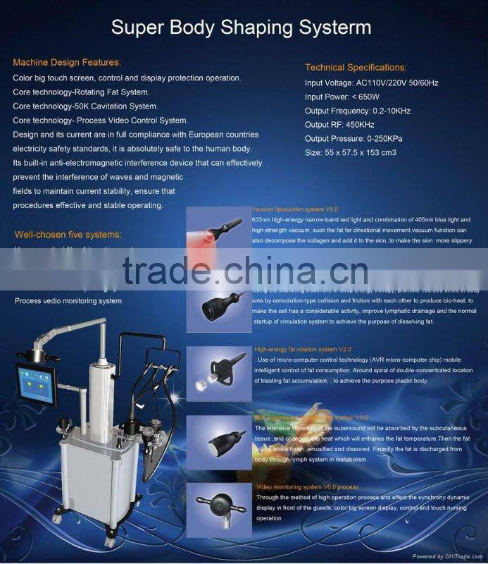 2011 Newest Slimming Machine with CE for losing weight and body shaping