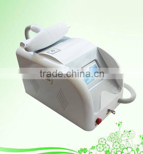 Professional nd q switch yag laser tattoo removal machine with 532nm,1064nm lens D003