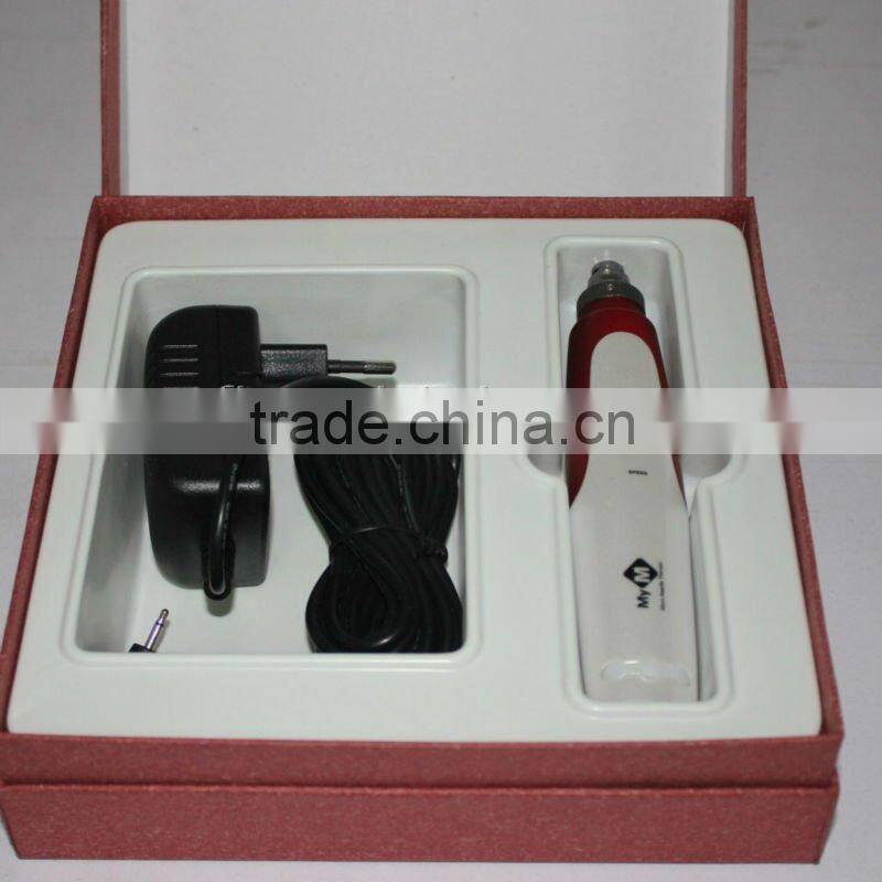 newest electric derma pen with adjustable needles