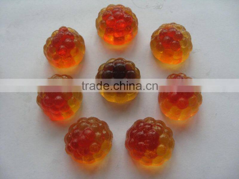 HACCP&ISO hot sell wholesale fruit flavor gummy candy snacks