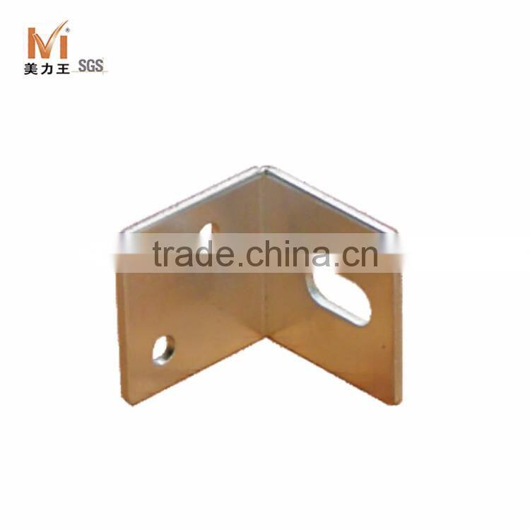 Nickel Plated Metal Furniture Angle Corner Brackets
