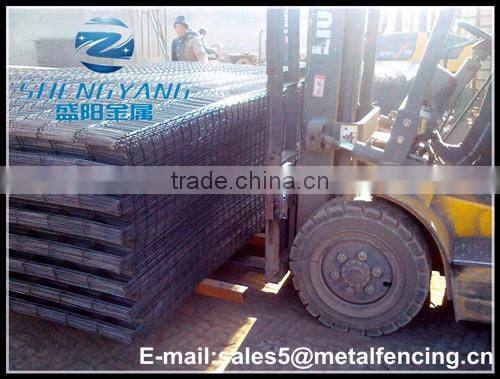 Welded and PVC coated wire fence panels for sale