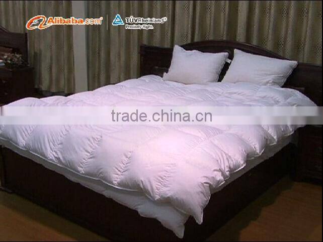 Wholesale winter soft feather and down duvet luxury home textile yangzhou wanda