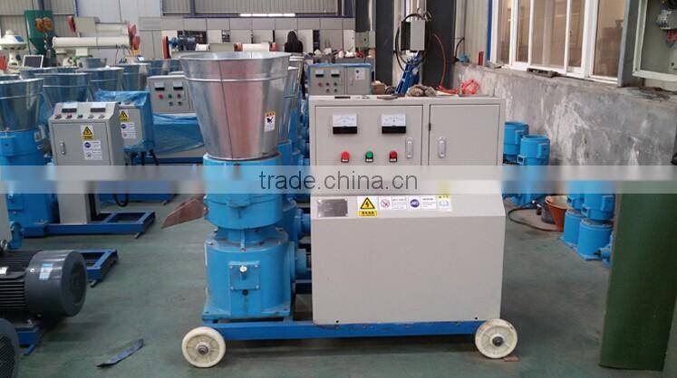 Diesel engine rice husk pellet making machine