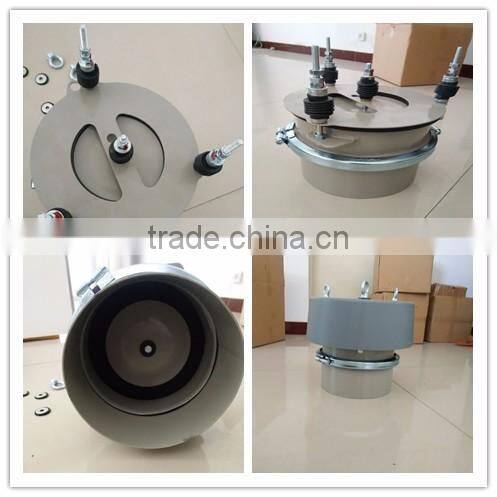 Cement silo safety valve