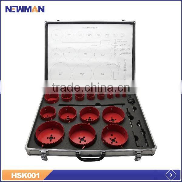 19mm-57mm 11pcs bi-metal hole saw