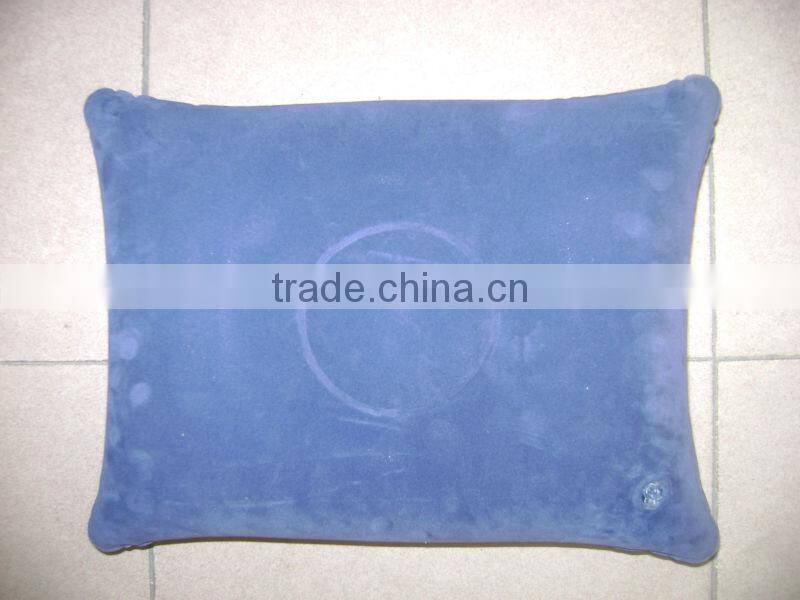 pvc inflatable travel pillow