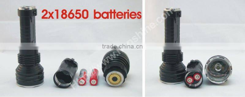 t6 aluminum dimmable highlight led anus flashlight