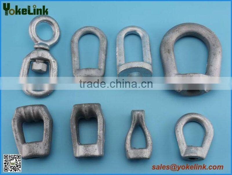 1" 1 3/8" Nylon or Lead thread head Forged steel pin